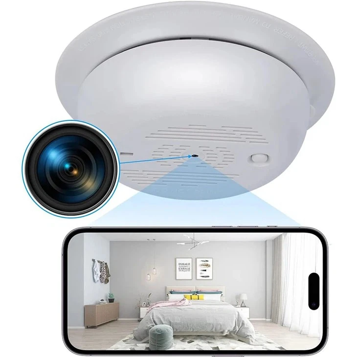 Smoke Detector Camera WIFI UHD Smoke Detector Camera WIFI UHD