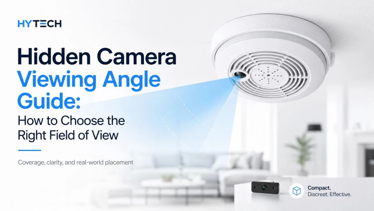 Hidden Camera Viewing Angle Guide: How to Choose the Right Field of View Hidden Camera Viewing Angle Guide: How to Choose the Right Field of View